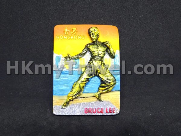Bruce Lee Graphic Magnet