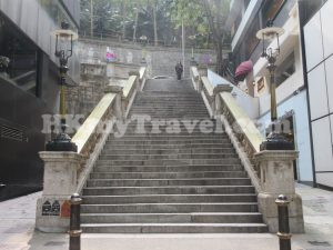 Duddell Street Steps and Gas Lamps