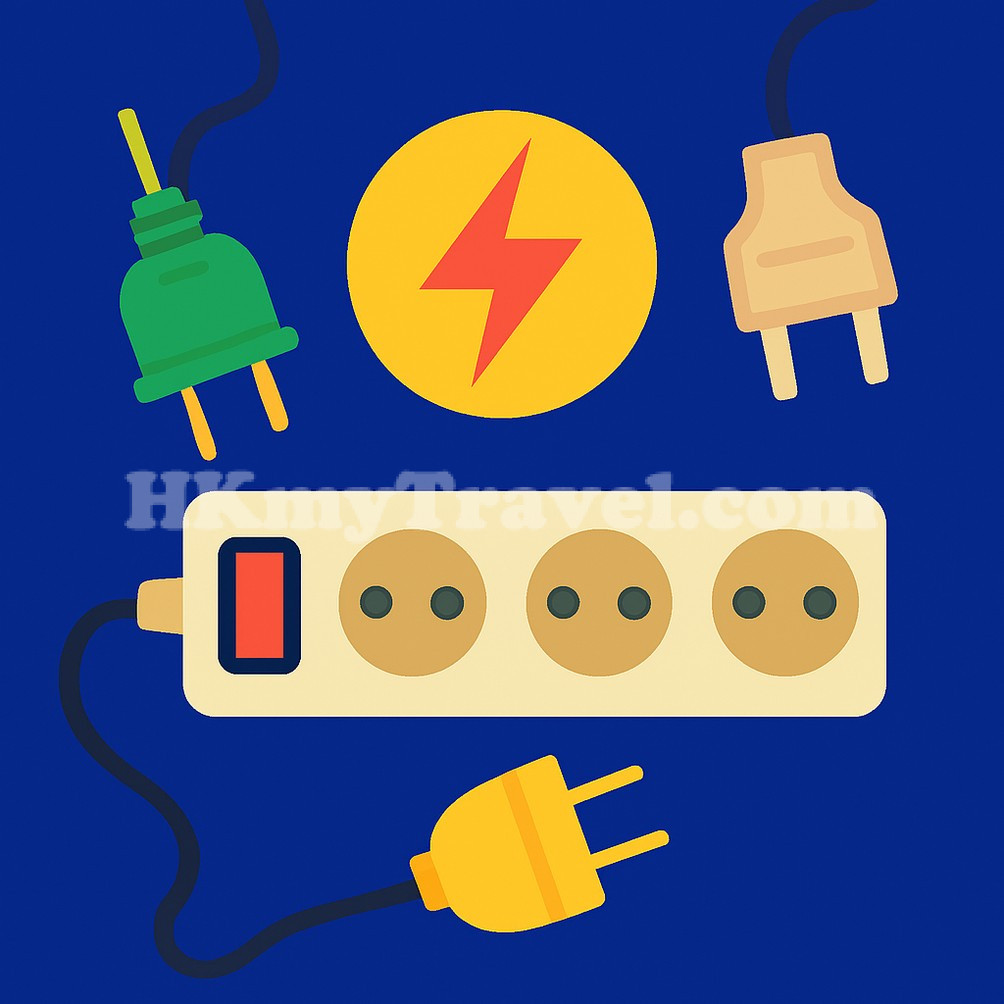 Electricity Voltage and Electric Plug of Hong Kong
