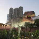 Robot Dinosaur at the Hong Kong Kowloon Park