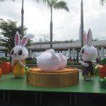 "The Luck-Bringing Rabbit Lanterns to Celebrate the New Year" @ The Clock Tower