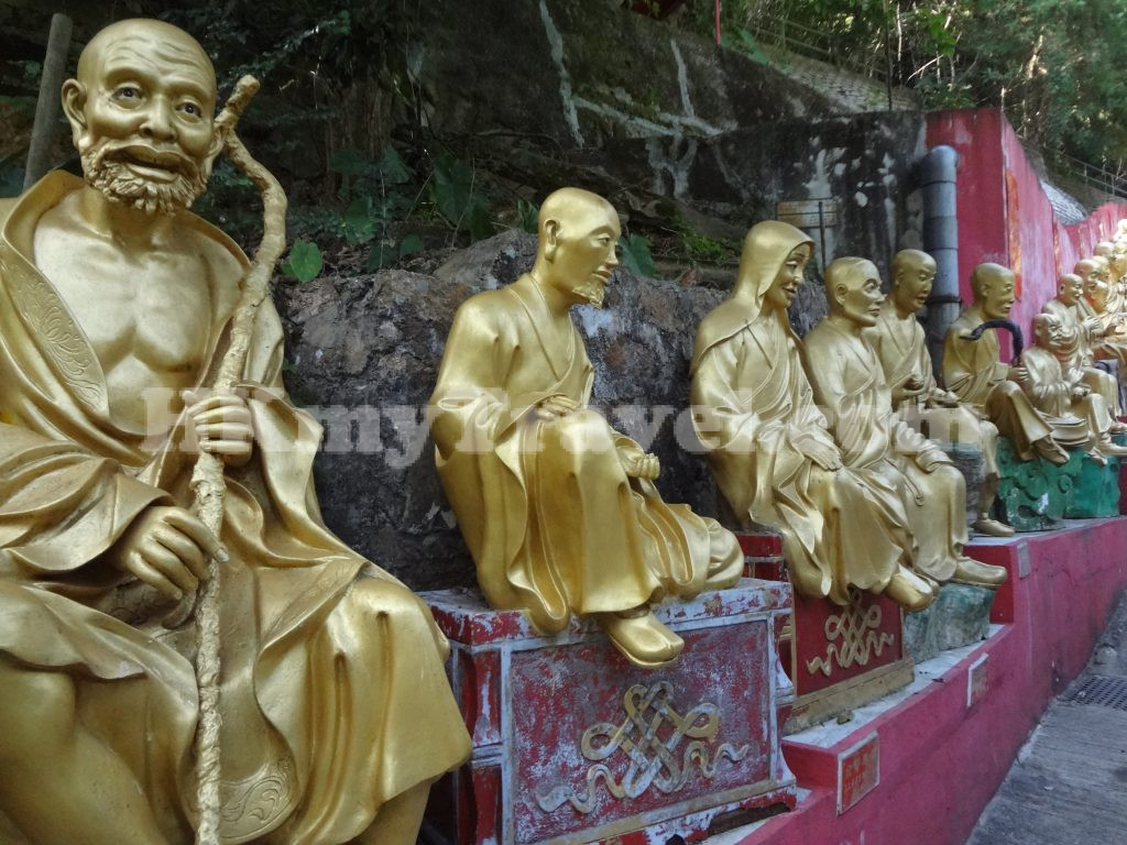 The Temple with Ten Thousand Buddhas Hong Kong China