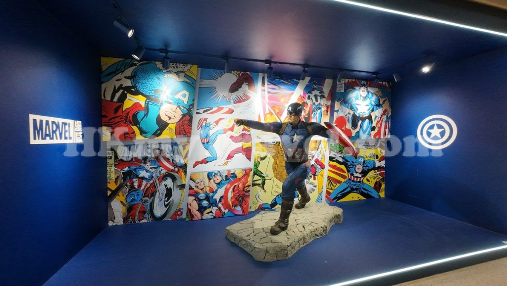 Deadpool & Wolverine and other Marvel Characters Exhibition at MixC Shenzhen China