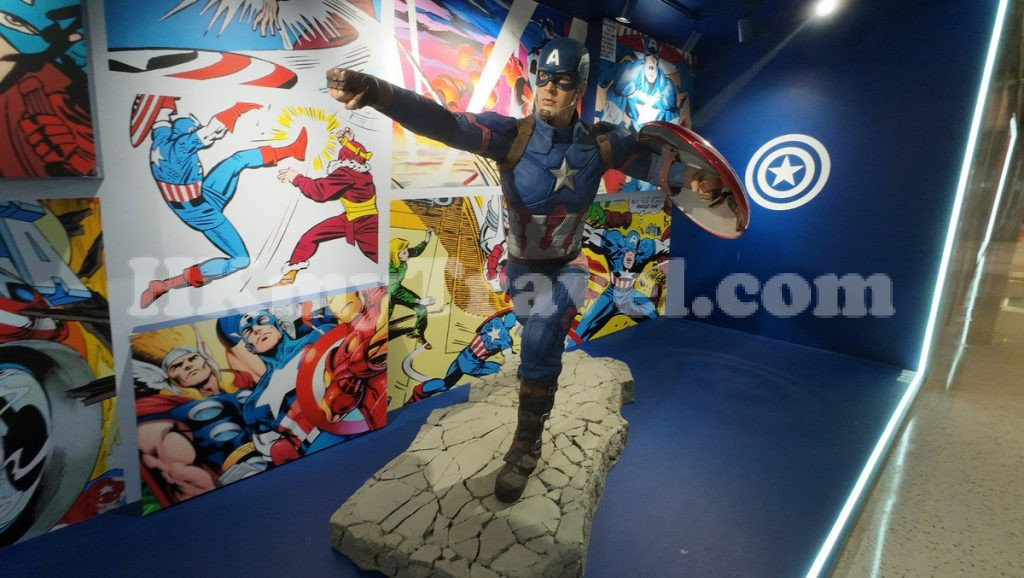 Deadpool & Wolverine and other Marvel Characters Exhibition at MixC Shenzhen China