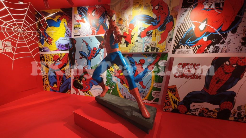 Deadpool & Wolverine and other Marvel Characters Exhibition at MixC Shenzhen China
