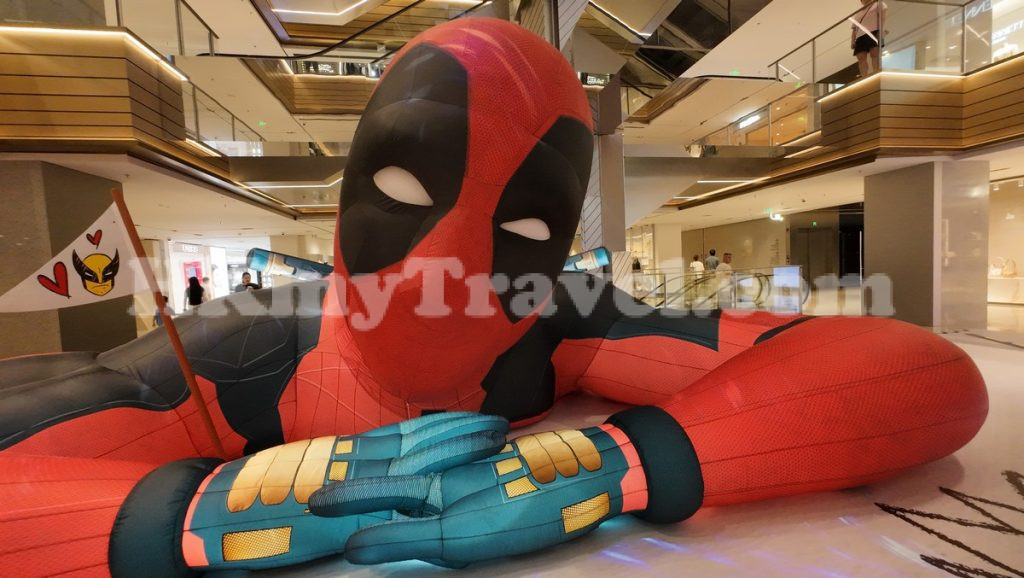 Deadpool & Wolverine and other Marvel Characters Exhibition at MixC Shenzhen China