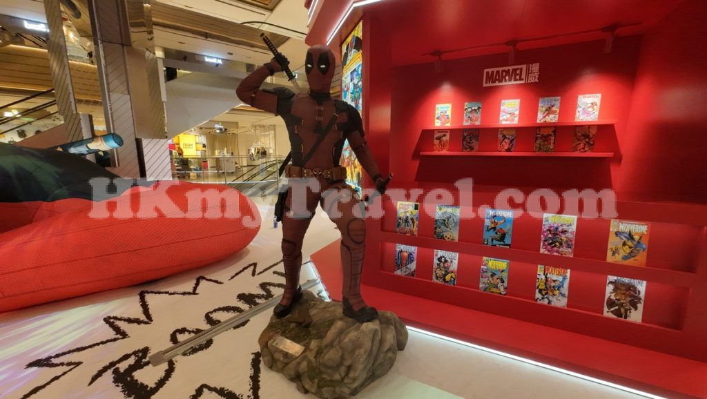 Deadpool & Wolverine and other Marvel Characters Exhibition at MixC Shenzhen China