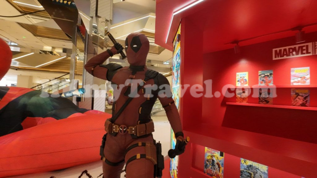 Deadpool & Wolverine and other Marvel Characters Exhibition at MixC Shenzhen China