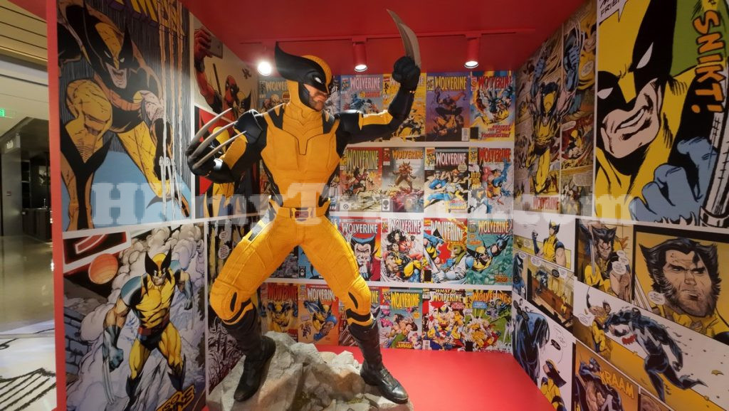 Deadpool & Wolverine and other Marvel Characters Exhibition at MixC Shenzhen China