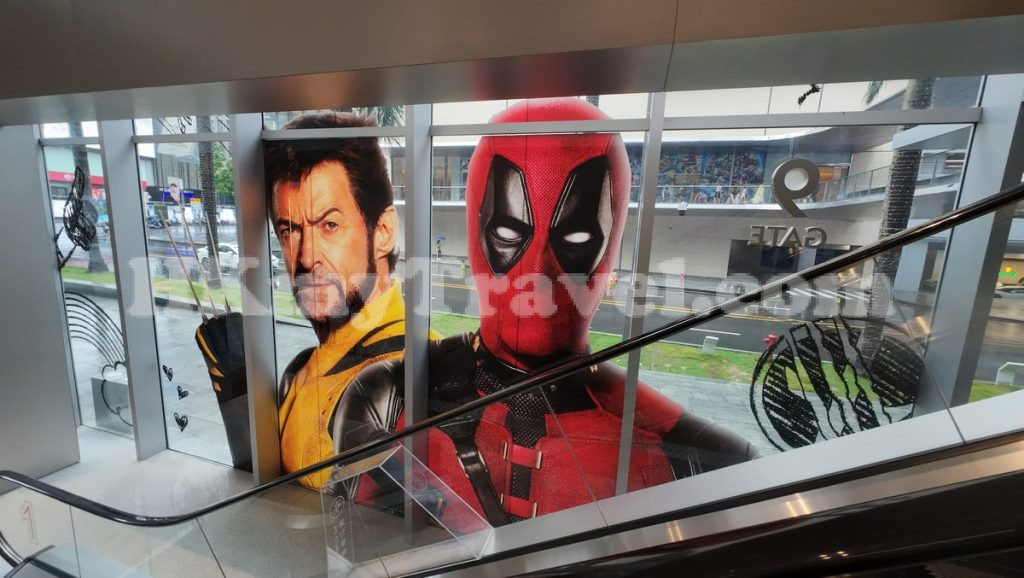 Deadpool & Wolverine and other Marvel Characters Exhibition at MixC Shenzhen China