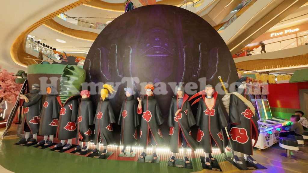 Naruto Exhibition in Maxland Shopping Mall Shenzhen China