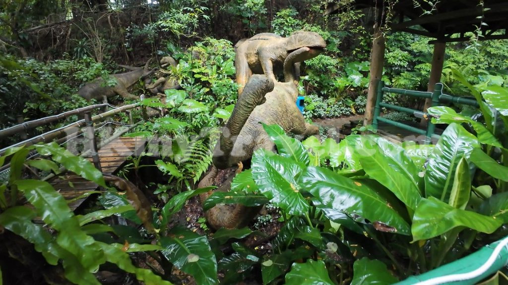 The most Jurassic park alike dinosaur forest in Shenzhen China