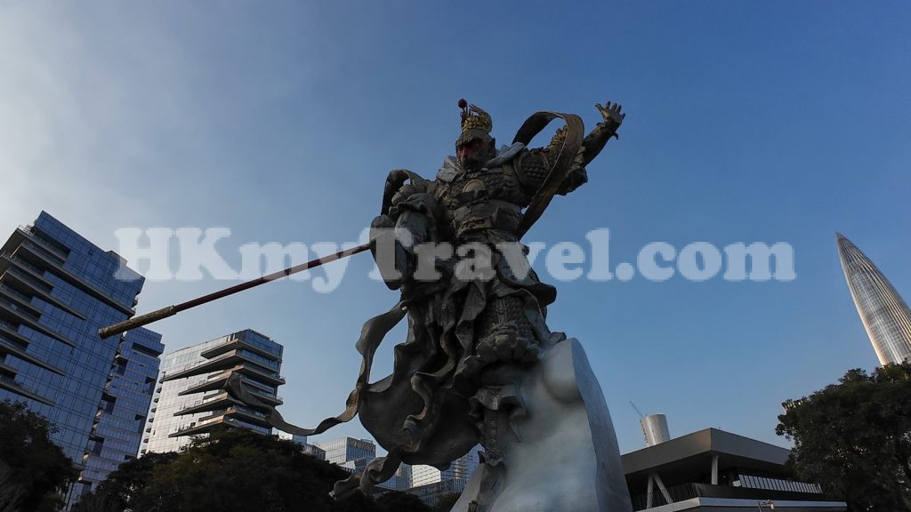 Sun Wukong the Monkey King Statue at Shenzhen Talent Park Shenzhen China