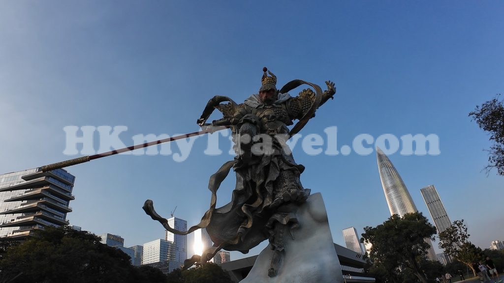 Sun Wukong the Monkey King Statue at Shenzhen Talent Park Shenzhen China