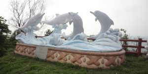 中華白海豚雕像